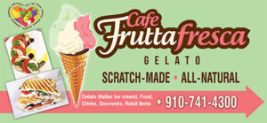 Cafe Frutta Fresca Gelato of North Topsail Beach, NC