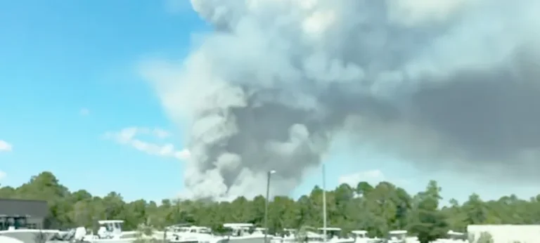 Developing: Active Reports of New Holly Shelter Game Land Fire