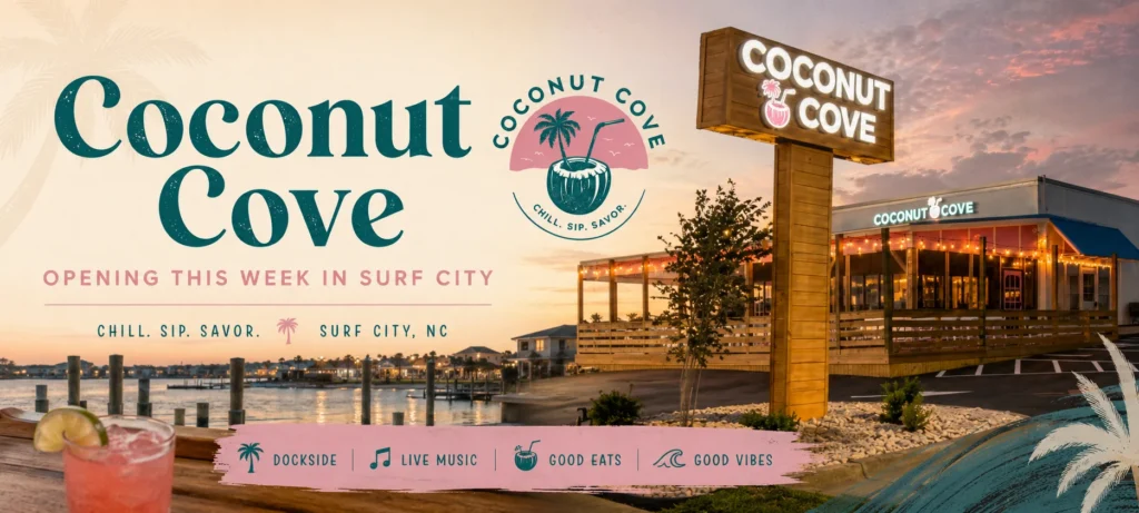 Coconut Cove Opens This Week in Surf City