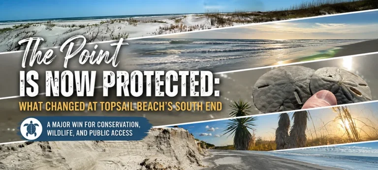 The Point Is Now Protected: What Changed at Topsail Beach’s South End