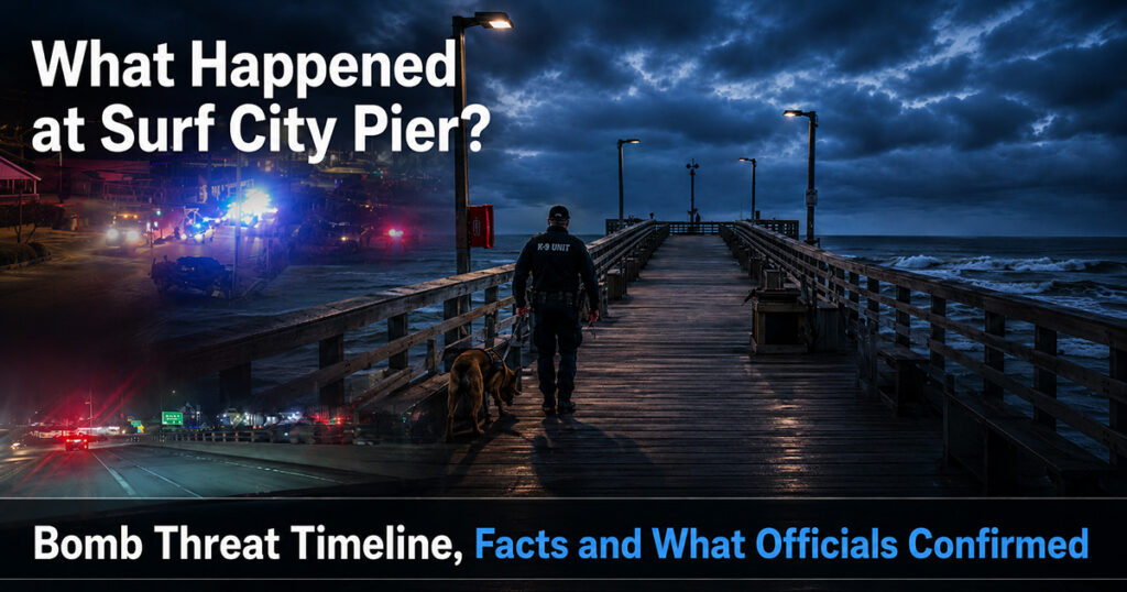 Surf City Pier Bomb Threat: Timeline, Facts and What Officials Confirmed