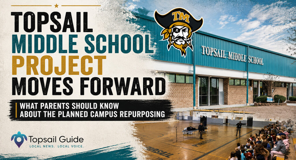 Topsail Middle School Project Moves Forward - What Parents Should Know