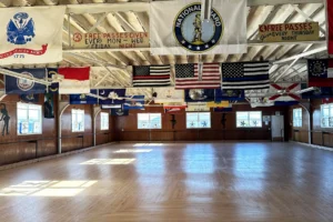 Photo of skating floor - Topsail Beach Skating Rink; October 2023